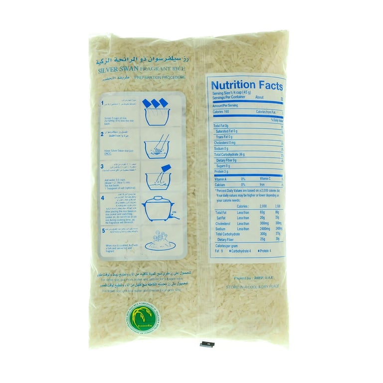 Silver Swan Jasmine Fragrant Rice 1kg