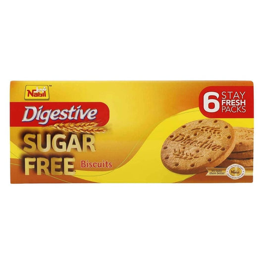 Nabil Digestive Sugar Free Biscuit 41g Pack of 6