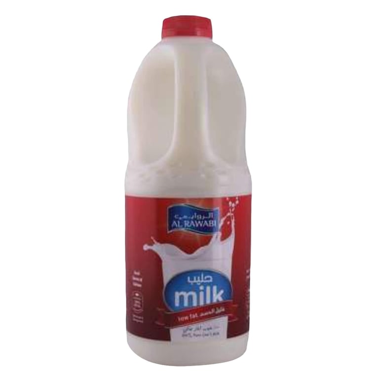 Al Rawabi Low Fat Fresh Milk 2L