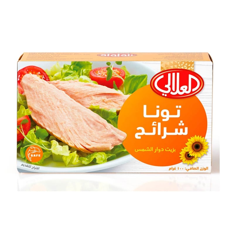 Al Alali Tuna Slices In Sunflower Oil 100g