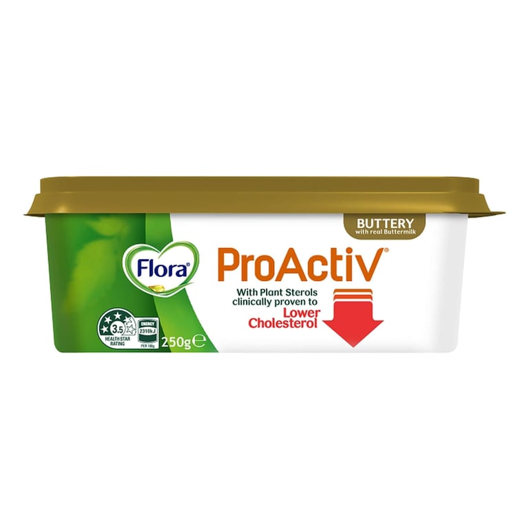 Flora ProActiv Buttery Lower Cholesterol Spread 250g