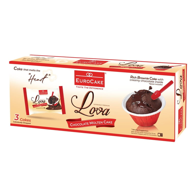 Eurocake Lova Chocolate Molten Cake 165g