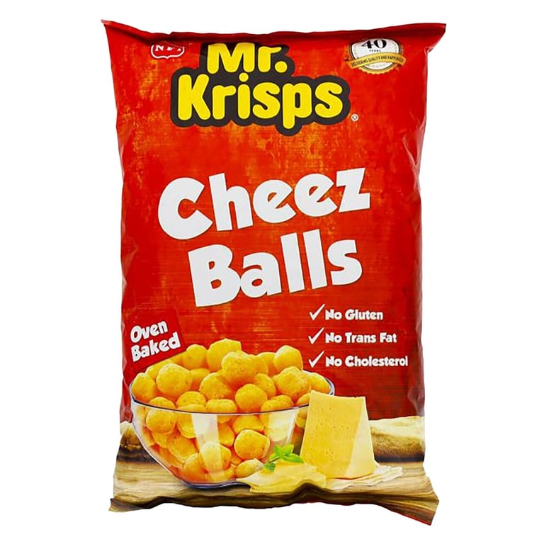 NFI Mr. Krisps Cheez Balls 80g