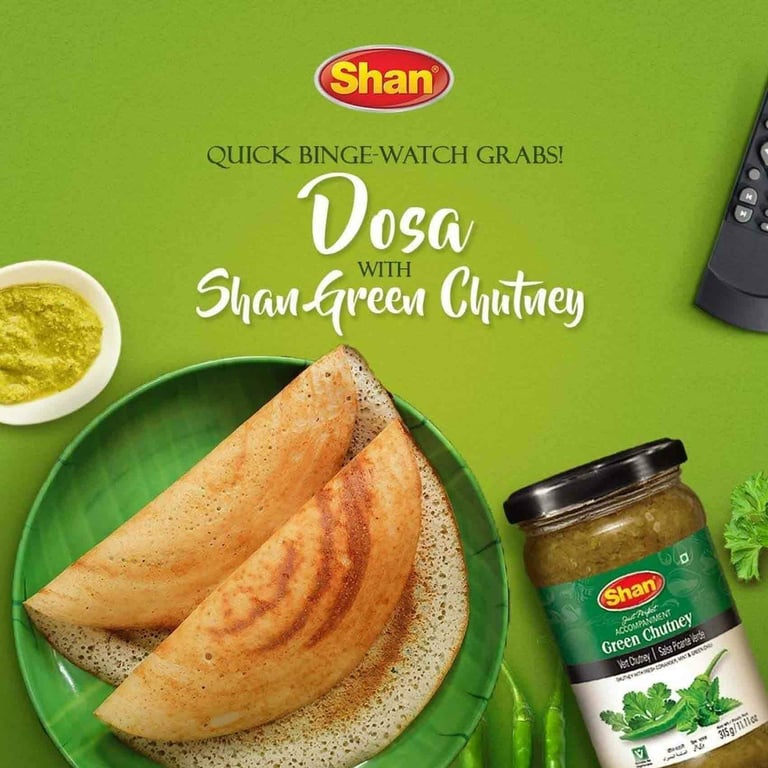 Shan Green Chutney 315g