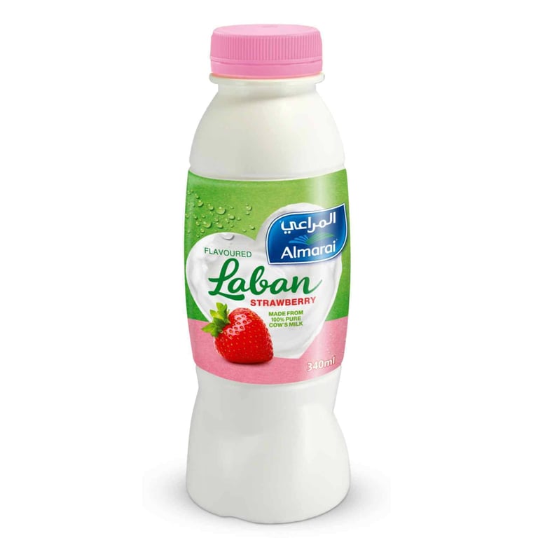 Almarai Flavoured Laban Strawberry 340ml