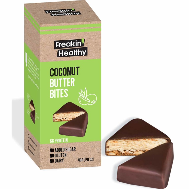 Freakin Healthy Coconut Butter Bites 80g