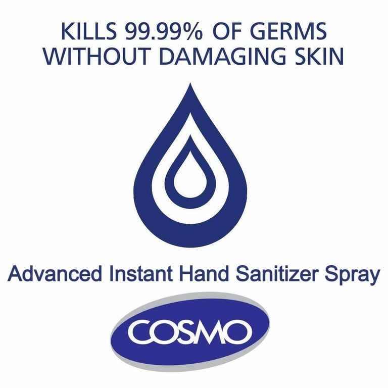 Cosmo Advanced Instant Hand Sanitizer Spray - 100ml, Pack Of 30