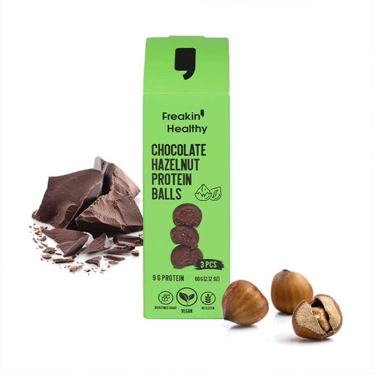 Freakin Healthy Choco Hazelnut Protein Balls 60g