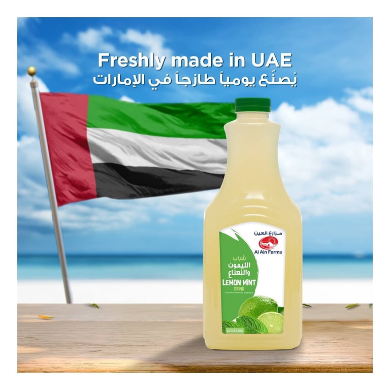 Al Ain Lemon Mint Juice 1.5L