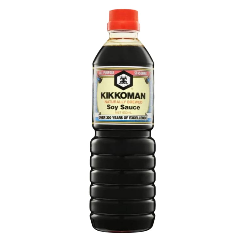 Kikkoman Natural Brewed Soy Sauce 600ml