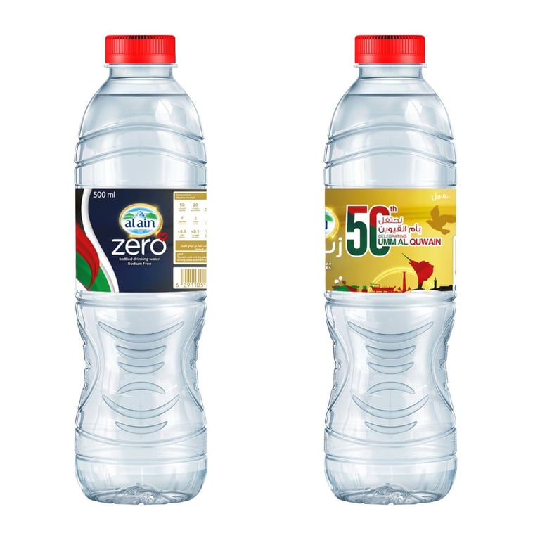 Al Ain Zero Sodium Drinking Water 500ml Pack of 12