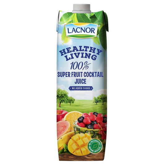 Lacnor Healthy Living Super Fruit Cocktail Juice 1L
