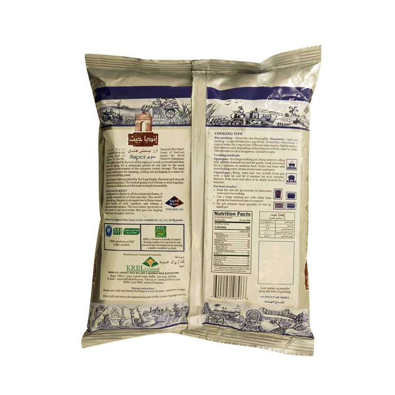 India Gate Super Basmati Rice 2kg