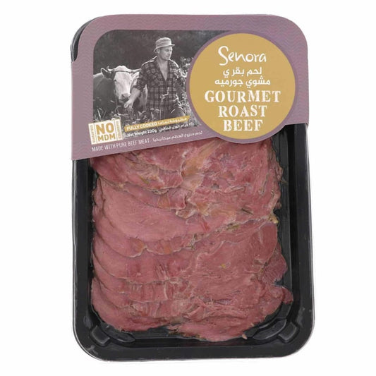 Senora Gourmet Roast Beef 220g