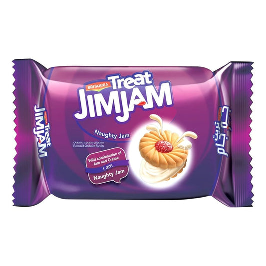 Britannia Jim Jam Cream Biscuit 150g