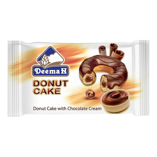 Deemah Donut Cake With Chocolate Cream 40g