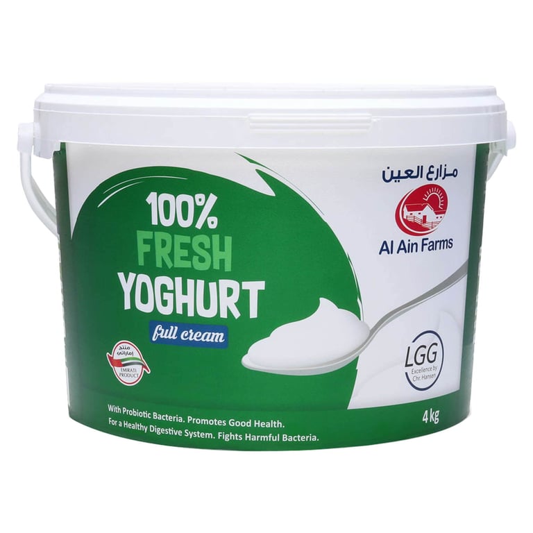 Al Ain Full Cream Fresh Yoghurt 4kg