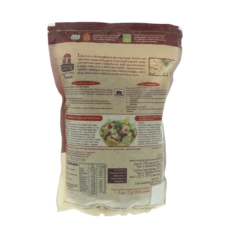 India Gate Brown Basmati Rice 1kg