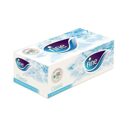 Fine Classic Sterilized Facial Tissues 2 Ply 200 Sheets 1 PCS