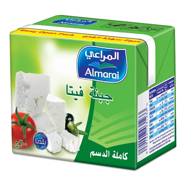 Almarai Full Cream Feta Cheese 200g