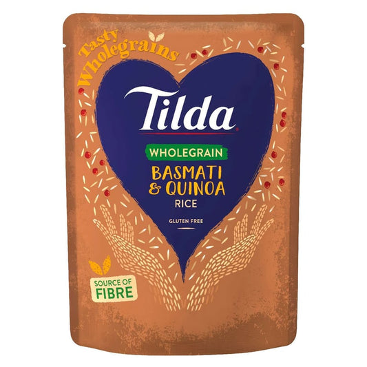 Tilda Wholegrain Basmati &amp; Quinoa Rice 250g