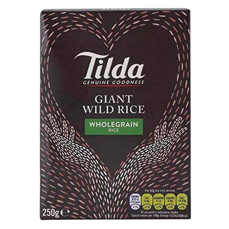 Tilda Wholegrain Giant Wild Rice 250g