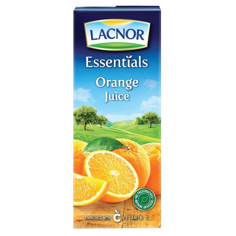 Lacnor Essentials Orange Juice 180ml