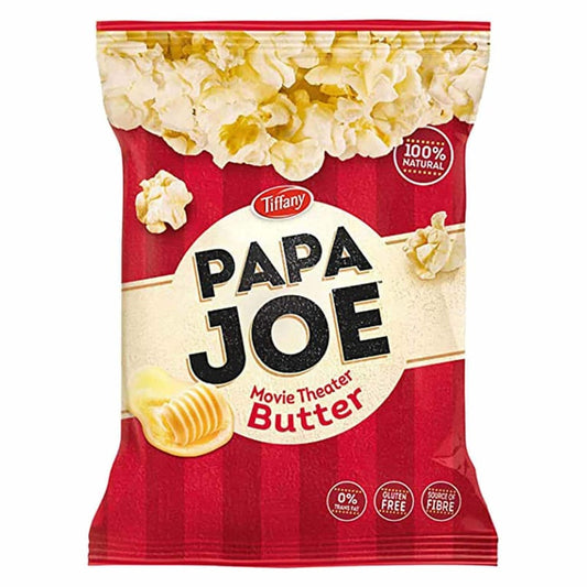 Tiffany Papa Joe Movie Theater Butter Popcorn 33g