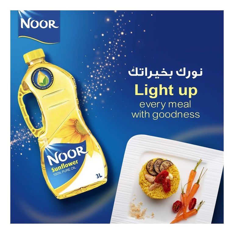 Noor Pure Sunflower Oil 3L