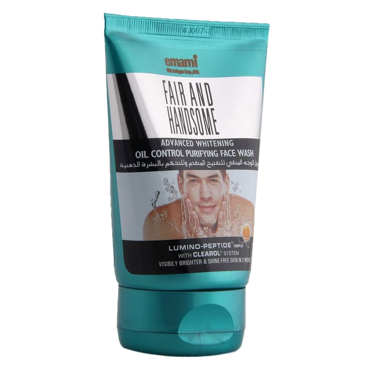 Emami Fair And Handsome Advanced Whitening Oil Control Purifying Facewash 100g