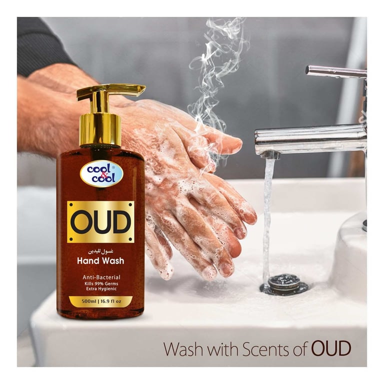 Cool &amp; Cool Oudh Handwash 500ml