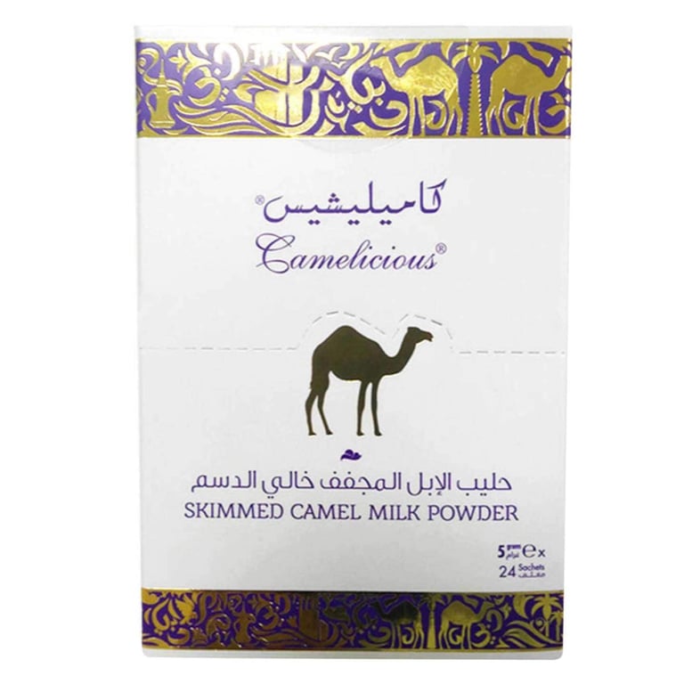 Camelicious Skimmed Camel Milk Powder 5g Pack of 24