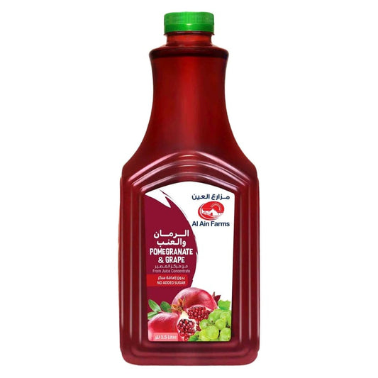 Al Ain Farms Pomegranate And Grape Juice 1.5L