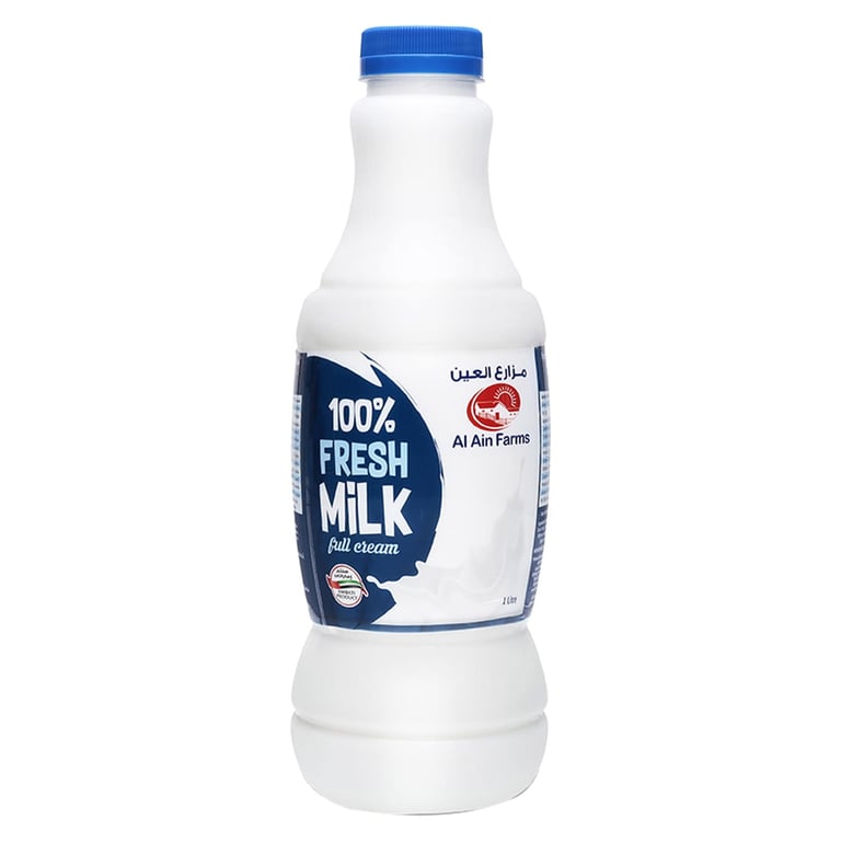 Al Ain Full Cream Fresh Milk 1L