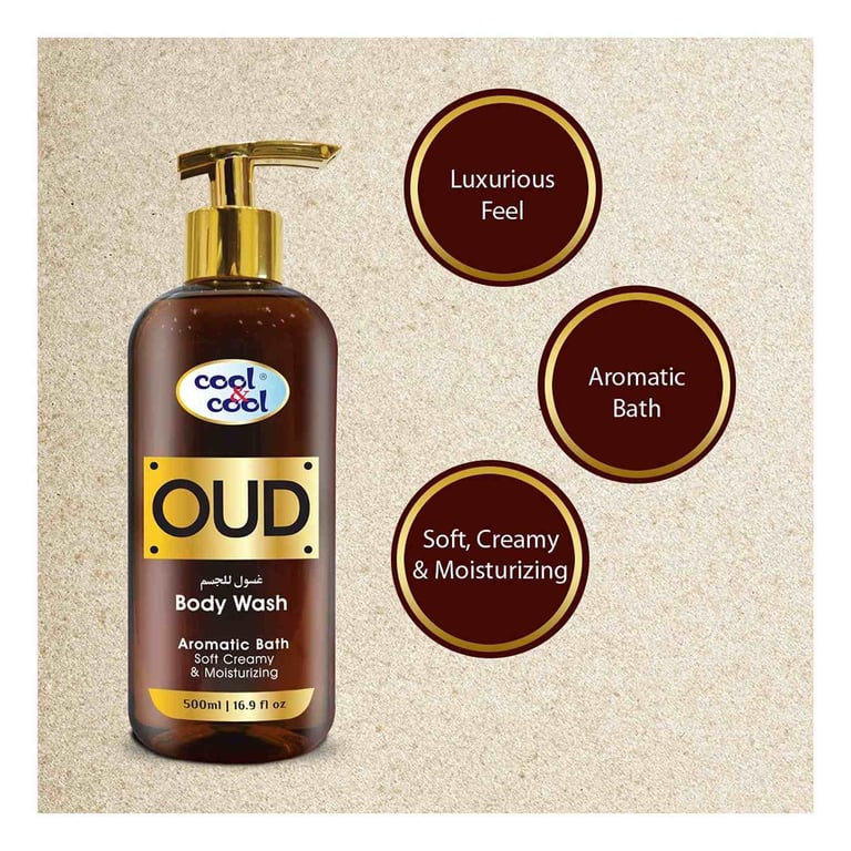 Cool &amp; Cool Oud Body Wash 500ml