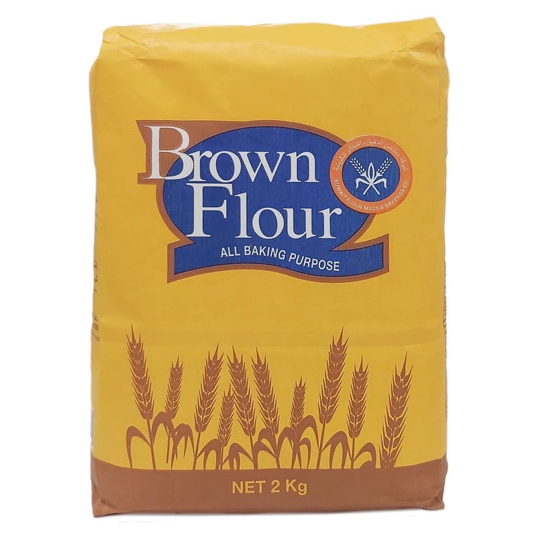 Kuwait Flour Mills &amp; Bakeries Company Brown Flour 2kg