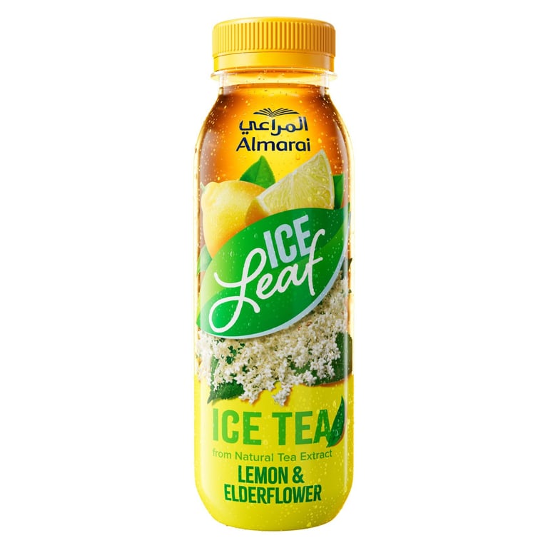 Almarai Ice Leaf Ice Tea Lemon And Elderflower 400ml