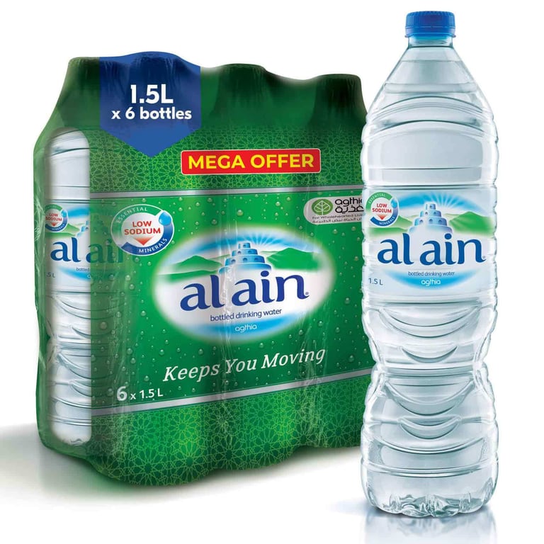 Al Ain Drinking Water 1.5L Pack of 6