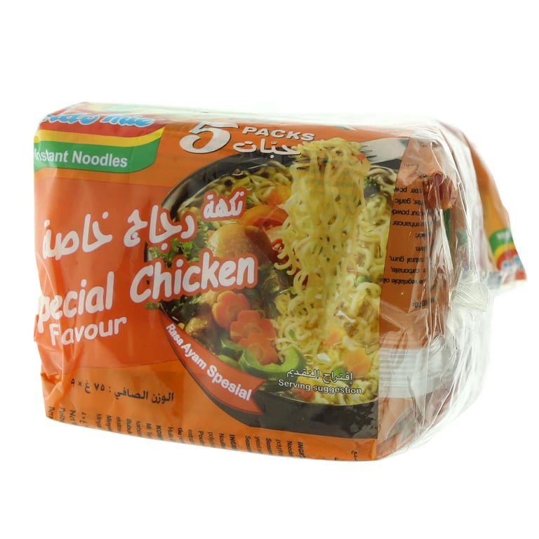 Indomie Special Chicken Flavour Instant Noodles 75g Pack of 5