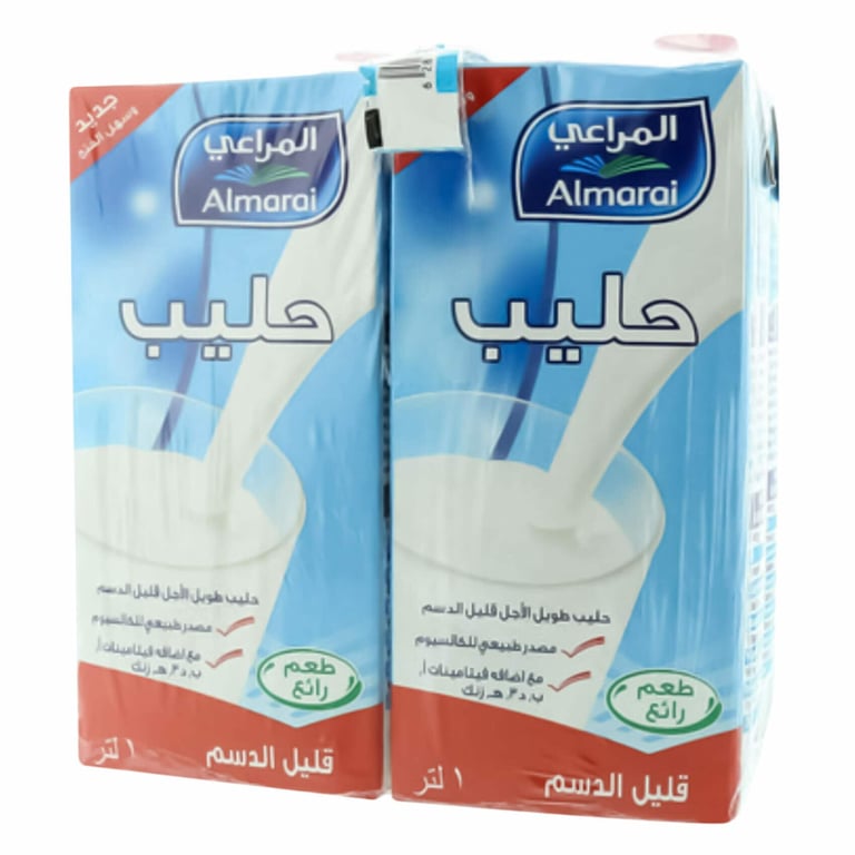 Almarai UHT Low Fat Milk 1L Pack of 4