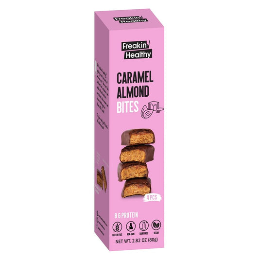 Freakin Healthy Caramel Almond Bites 80g