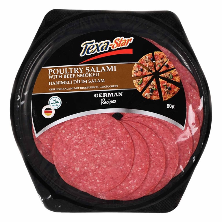 Texa-Star Turkey Salami 80g