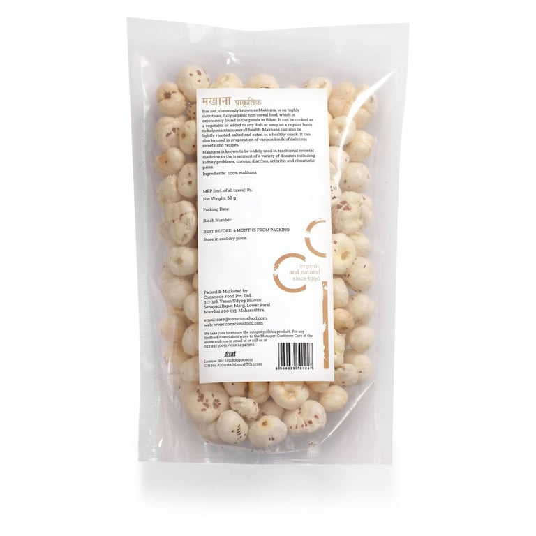 Conscious Food Puffed Fox Nut 50g