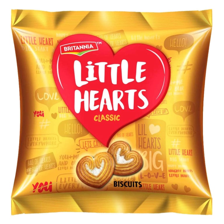 Britannia Little Hearts 50.5g