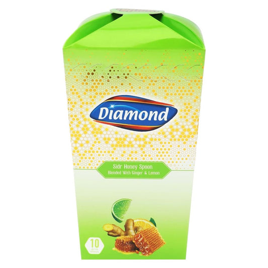 Diamond Sidr Honey Spoon Blended with Ginger and Lemon 7g