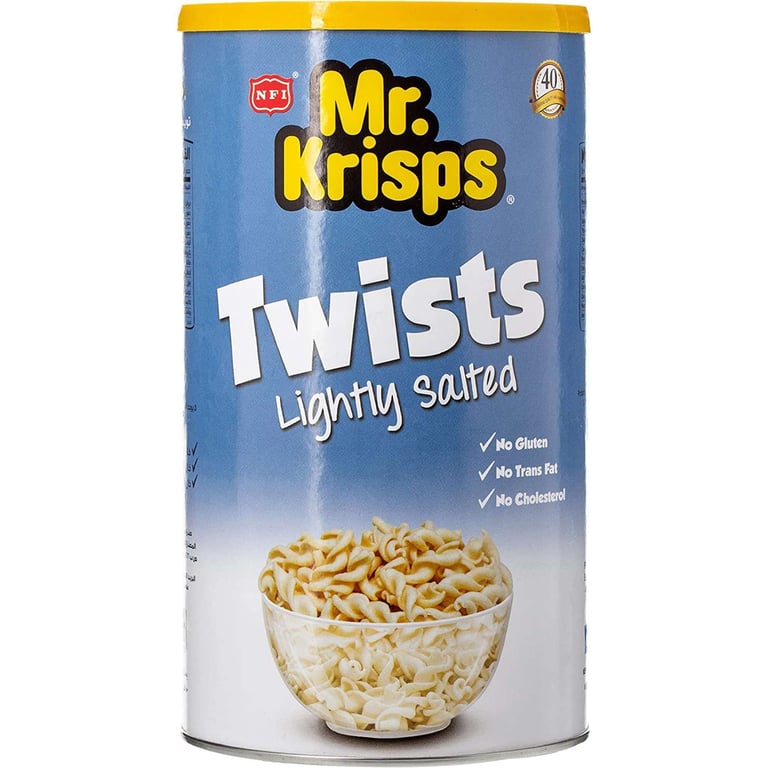 Mr. Krisps Twist Lightly Salted Rings 75g