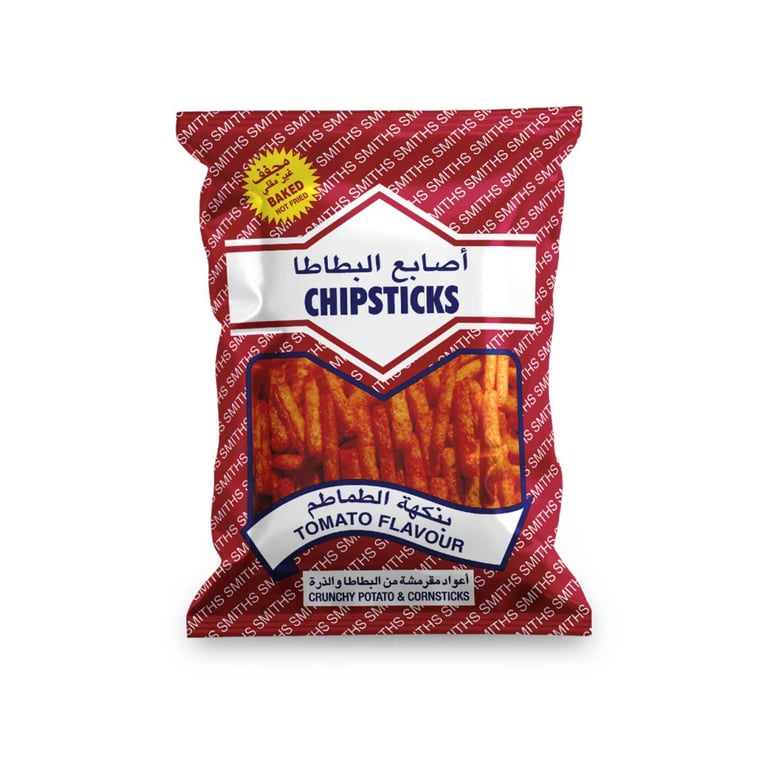 Smiths Tomato Flavoured Chipsticks 30g