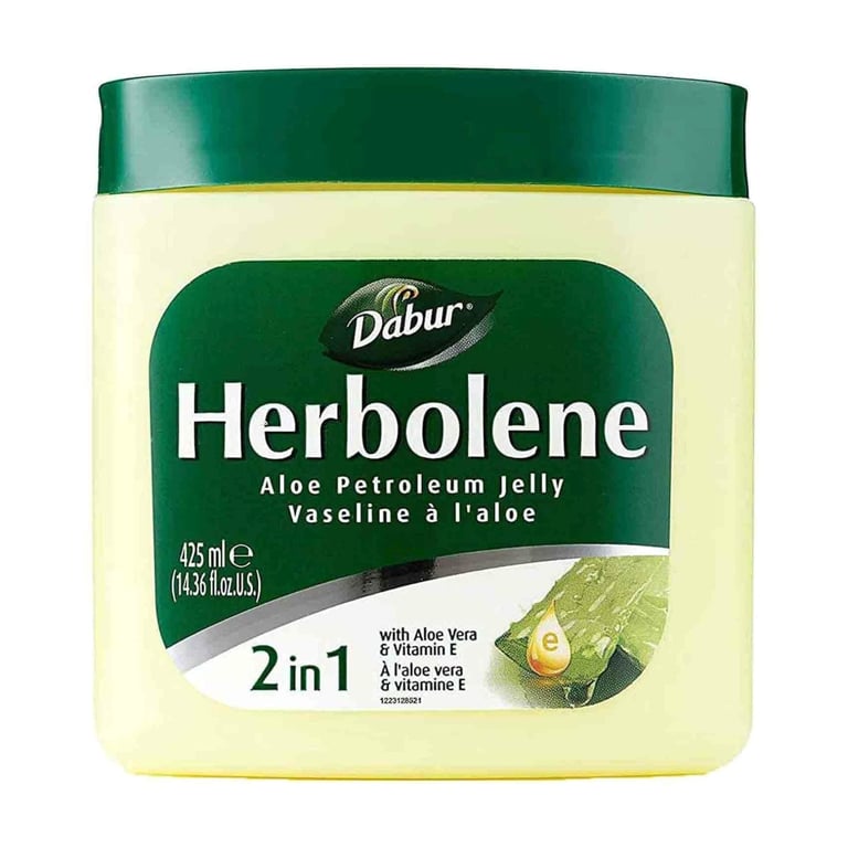 Dabur Herbolene Aloe Petroleum Jelly White 425ml