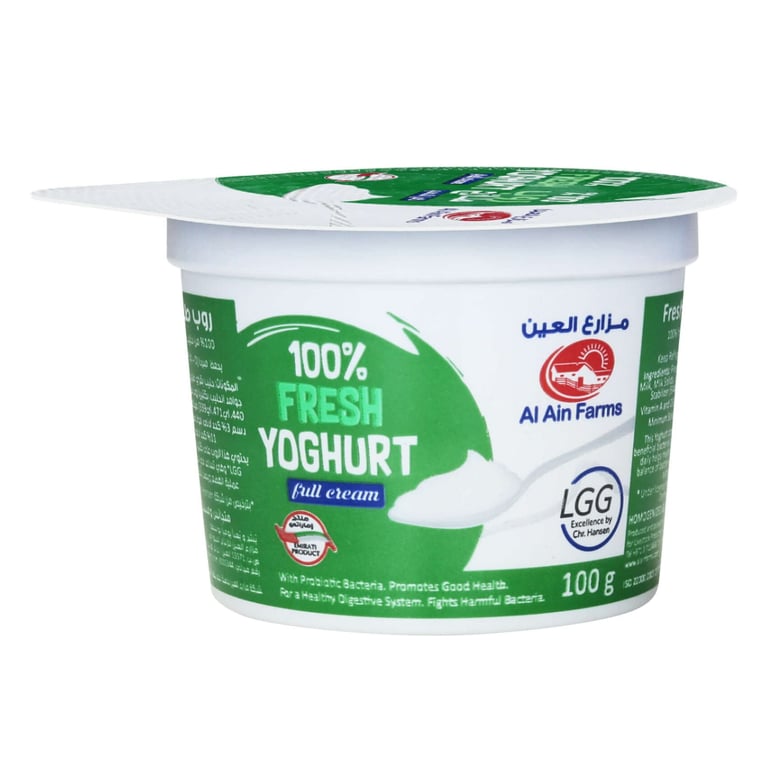 Al Ain Farms Full Fat Fresh Yoghurt 170g