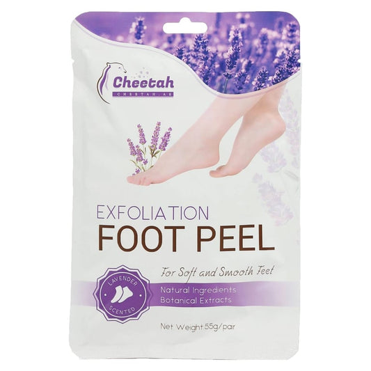 Cheetah Exfoliation Foot Peel Lavender White 55g